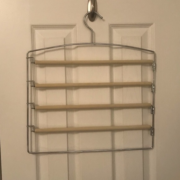 👖 hanger - 5 bars holds 5 pants! Closet space saver! - Picture 3 of 5